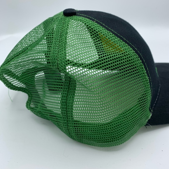 John Deere OSFA Logo SnapBack Trucker Hat - Picture 3 of 5